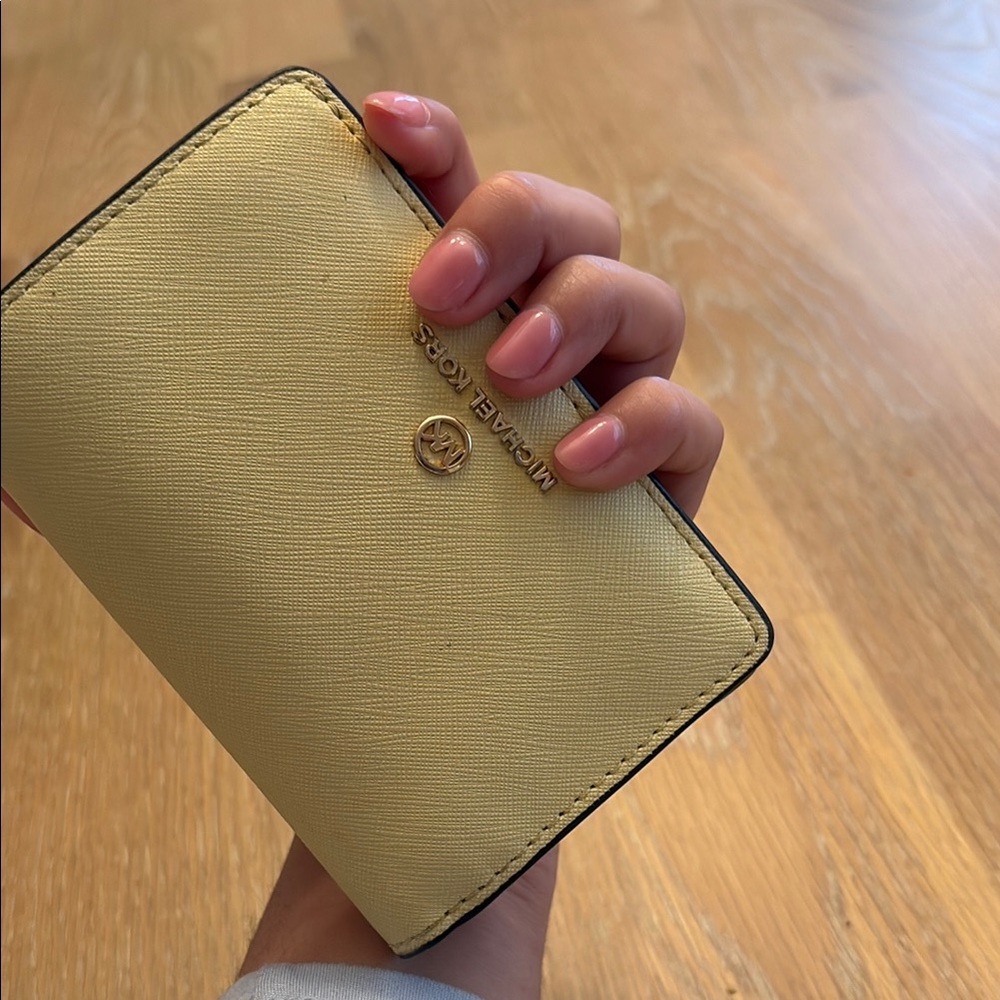 Michael Kors Yellow Wallet